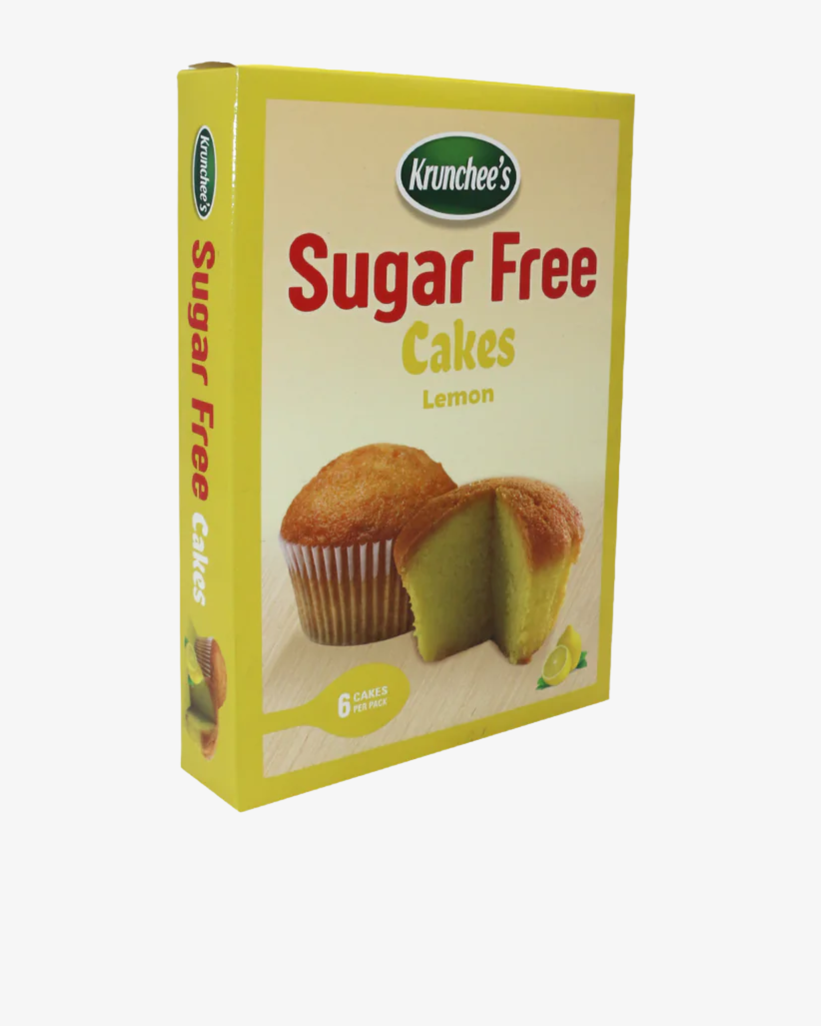 krunchee’s lemon sugar free cup cake 100g