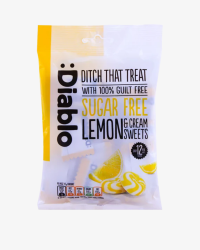 DIABLO CANDY LEMON SUGAR FREE 75 GM BASIC