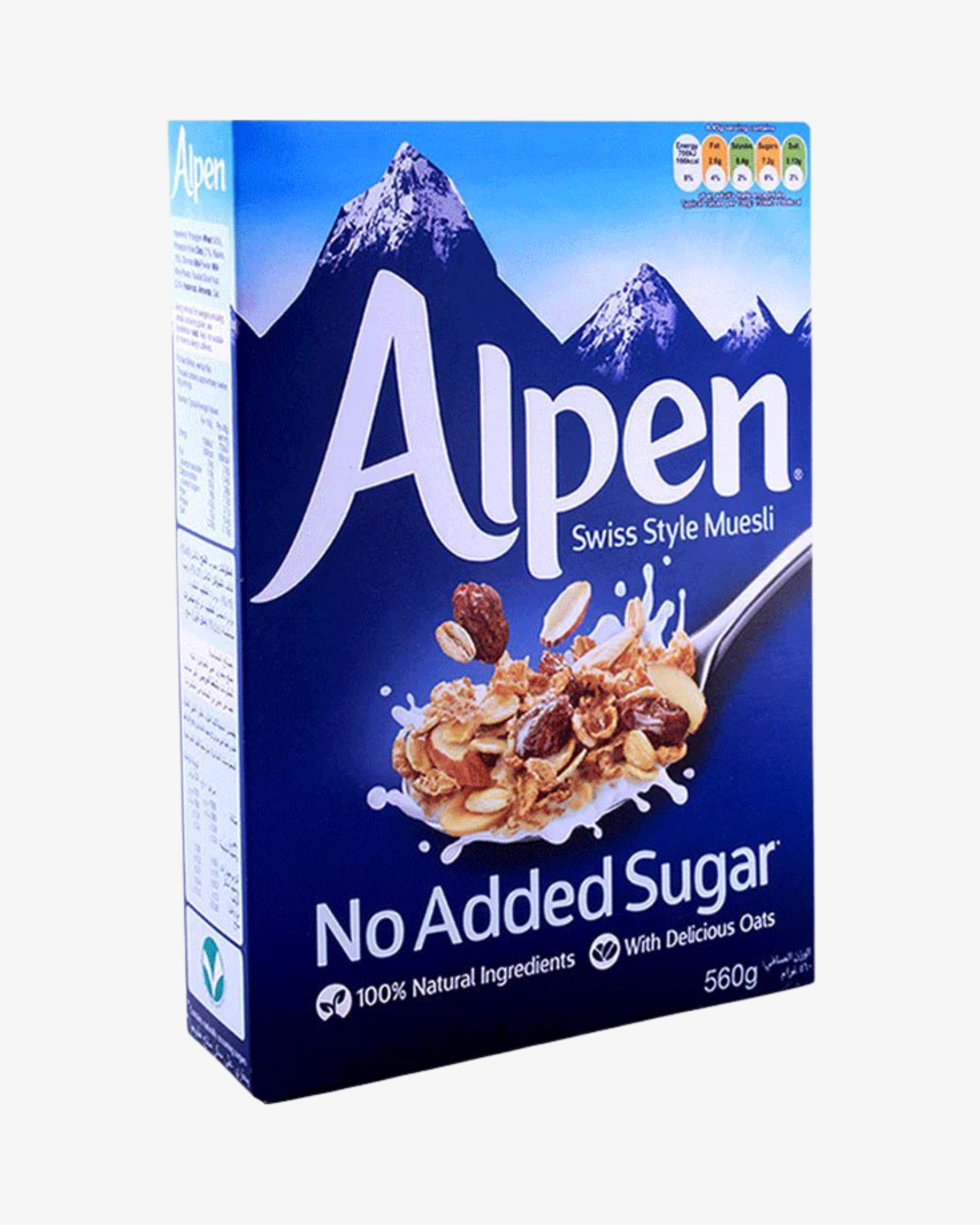 Alpen No Added Sugar Swiss Style Muesli 560g