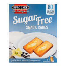 Euro Sugar Free Cakes Snack
