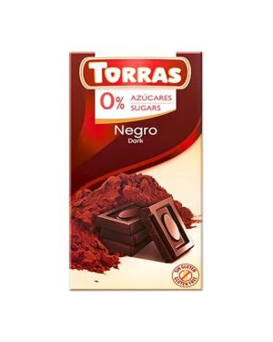 Torras Sugar Free Negro Dark Chocolate 75g
