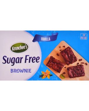 KRUNCHEES SUGAR FREE VANILLA BROWNIES 100 GM