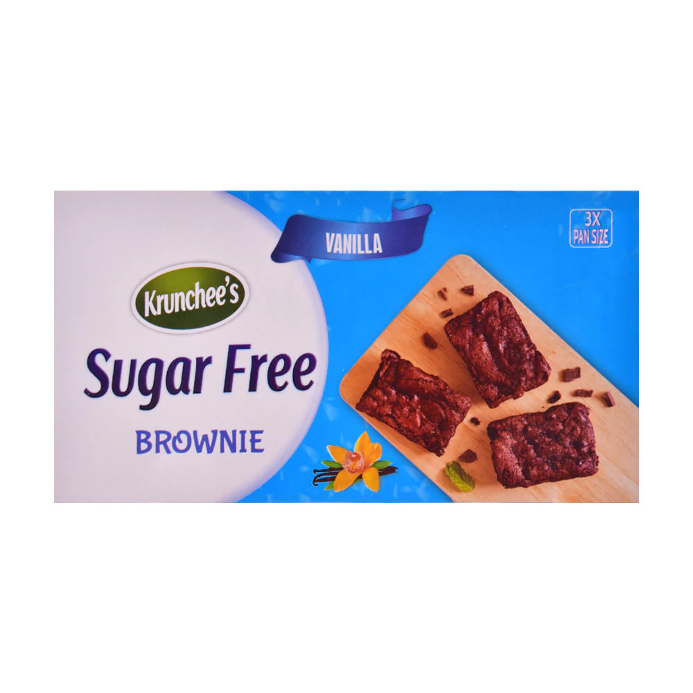 KRUNCHEES SUGAR FREE VANILLA BROWNIES 100 GM