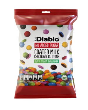 No Added Sugar Coated Milk Chocolate Buttons