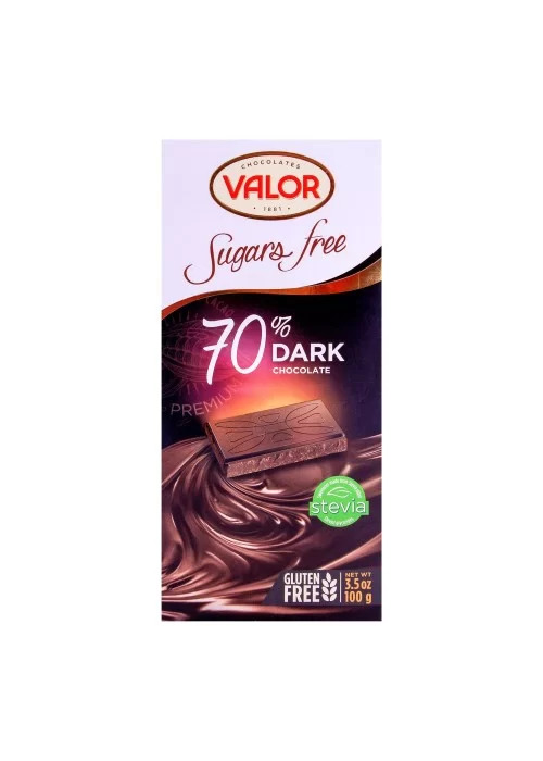 Valor Sugar Free Dark Chocolate