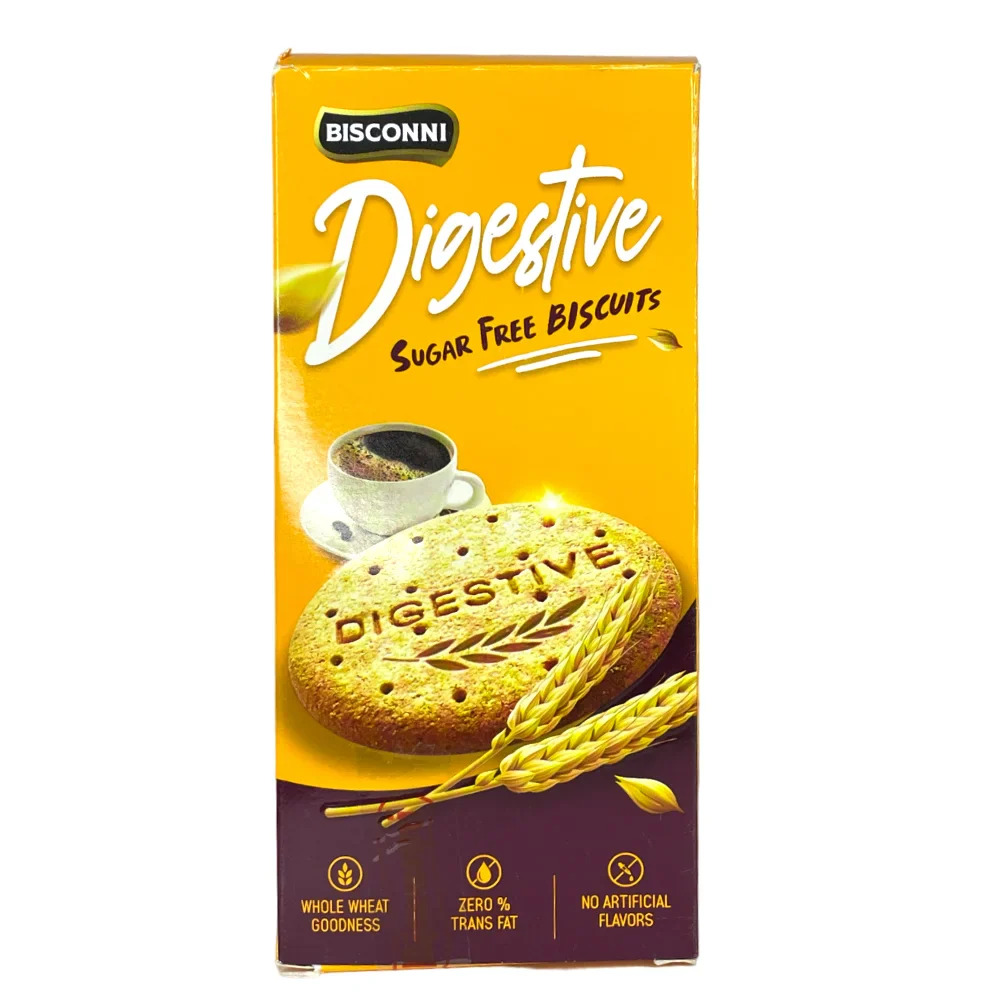 Bisconni Digestive Sugar Free Biscuits 270g