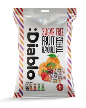 Diablo Fruit Toffees 75g