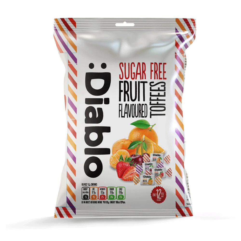 Diablo Fruit Toffees 75g