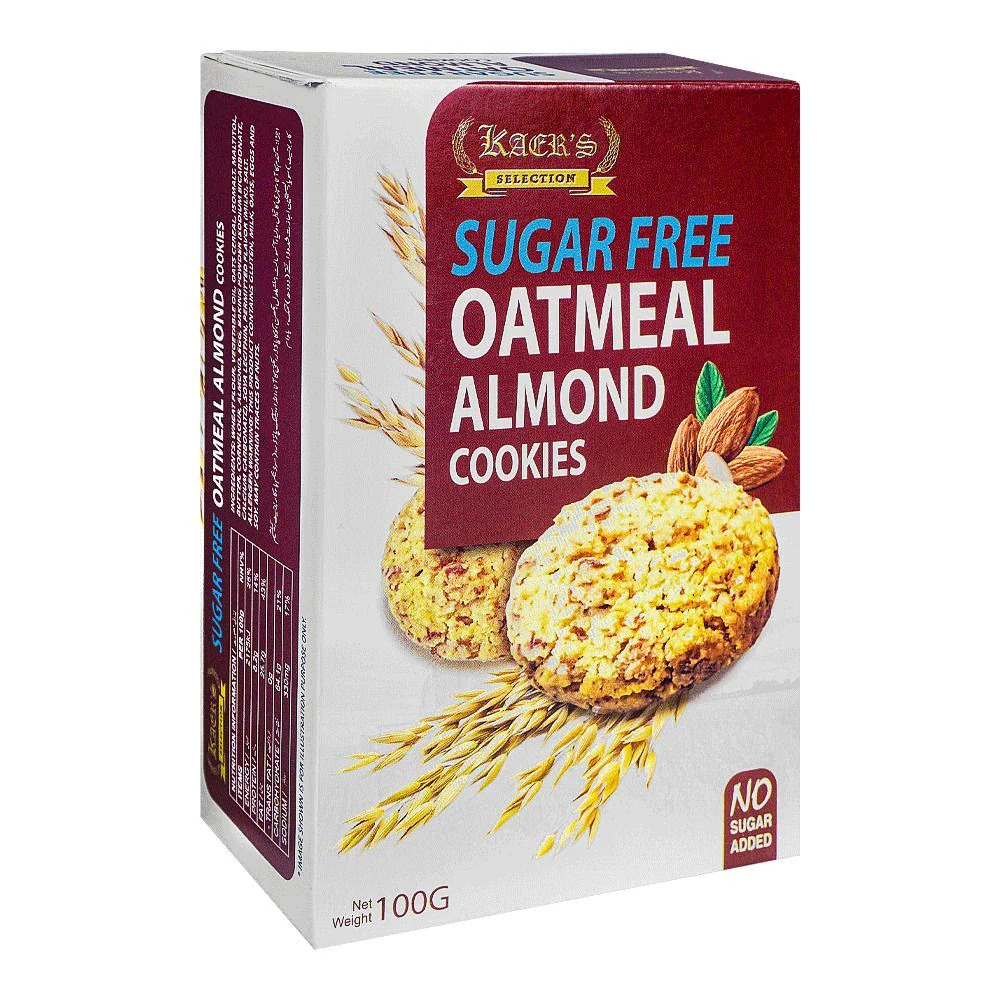 Kaer’s Sugar Free Oatmeal Almond Cookies 100g