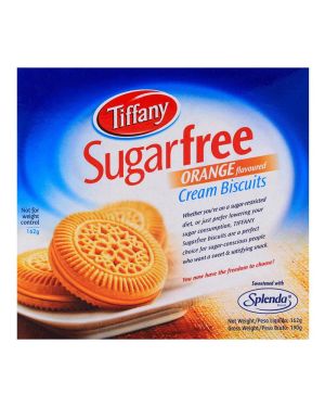 Tiffany Sugarfree Orange Cream Biscuits 162g