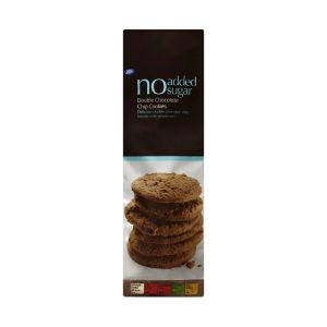 Boots No Added Sugar Double Chocolate Chip Cookies 150g