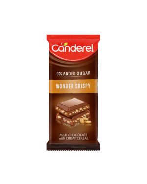 Canderel Wonder Crispy 0% Added Sugar Chocolate 100g