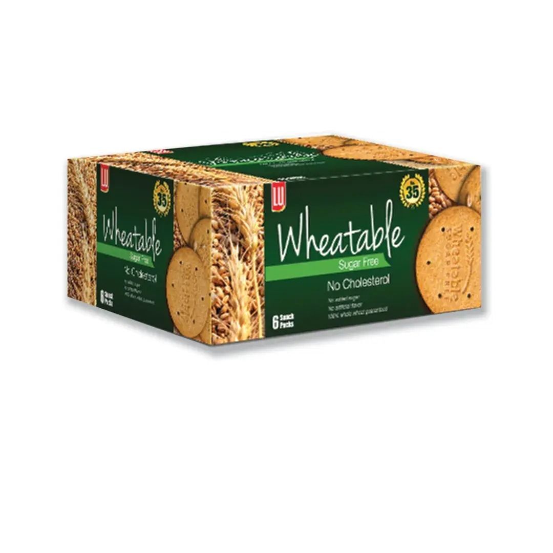 LU – WHEATABLE SUGAR FREE BISCUIT – SNACK PACK