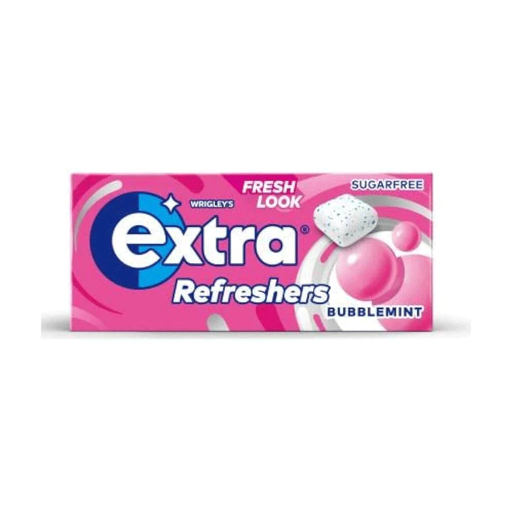 Extra Refreshers Sugar Free Bubblemint 15.6g