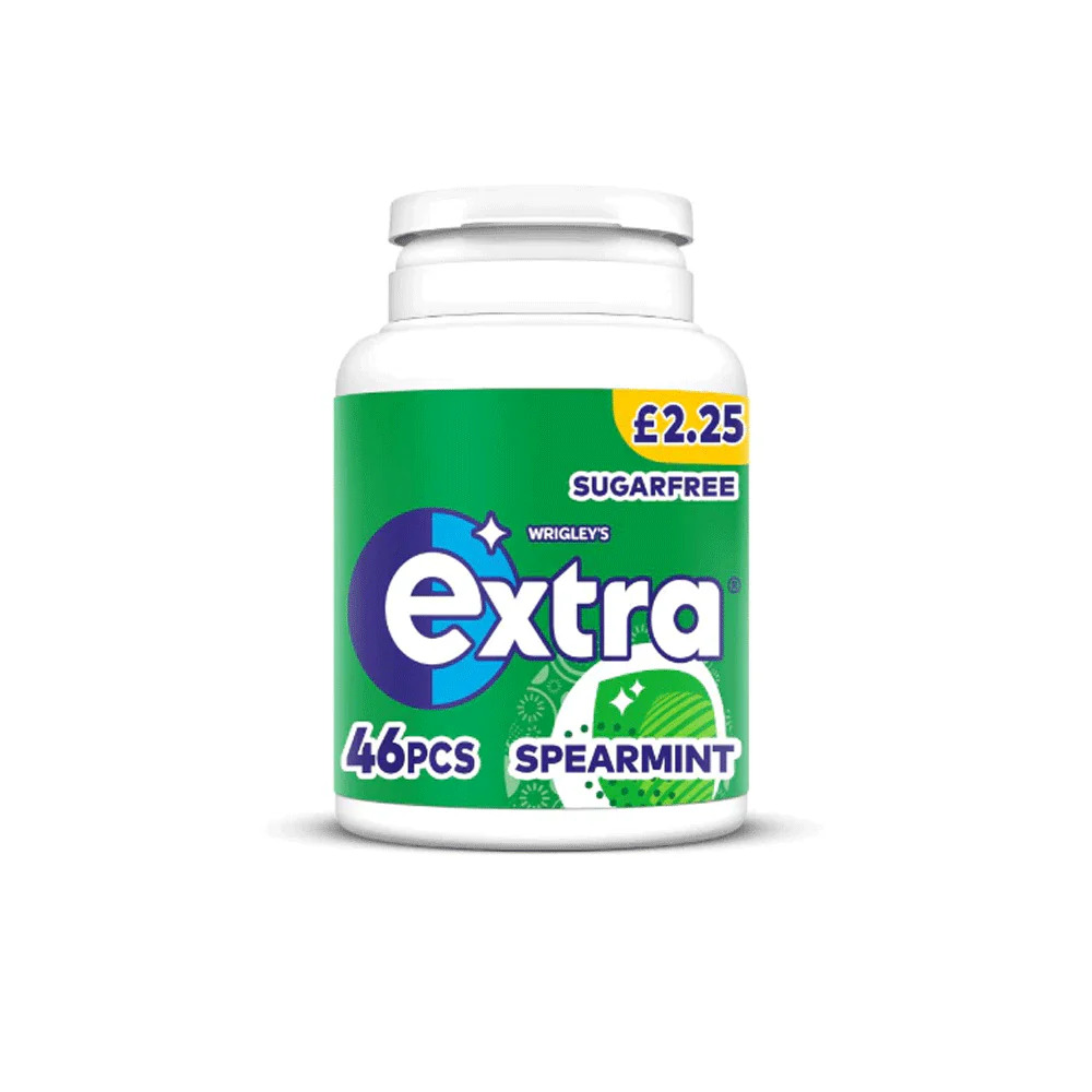 Extra Sugarfree Spearmints 46pcs 64g