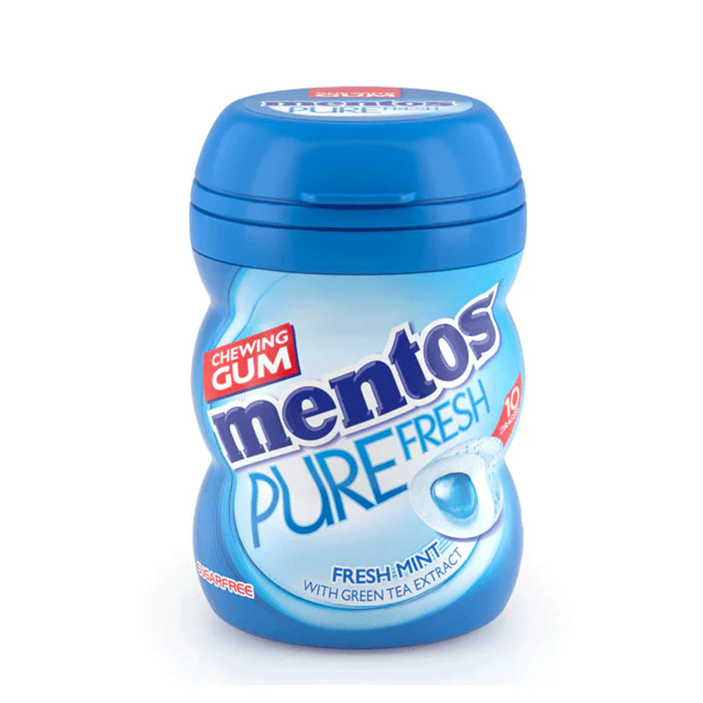 Mentos Freshmint Chewing Gum Sugar Free 10s