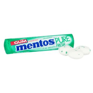 Mentos Spearmint Chewing Gum Sugar Free 9Pcs