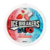 Ice Breakers Duo Fruit + Cool Strawberry Sugar Free Mints 36g