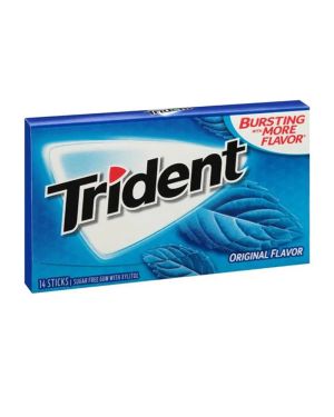 Trident Original Sugar Free Gum 14 Pieces