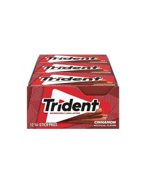 Trident Cinnamon Sugar Free Gum 14 Pieces