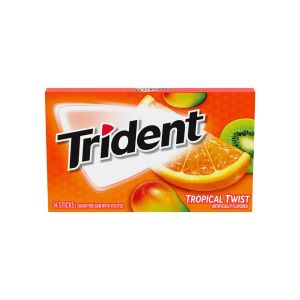 Trident Tropical Twist Sugar Free 14sticks