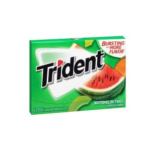 Trident Watermelon Twist Sugar Free Gum 14 Pieces