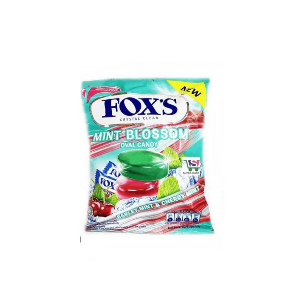 Fox’s Mint Blossom Oval Candy 125g